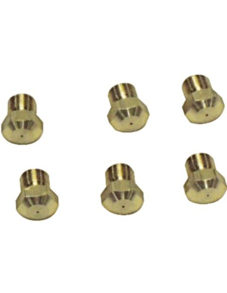 Conjunto inyectores cocina M8x075 (6uds) Butano