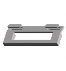 Tirador de puerta frigo universal blanco 85-160mm