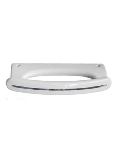 Tirador frigo Whirlpool banda cromada L.205 A.175 *