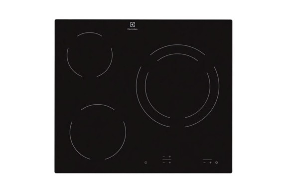Vitroceramica radiante Electrolux 3 fuegos