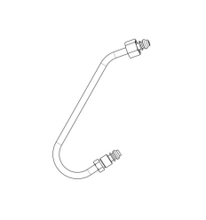 Tubo gas quemador grande quemador Electrolux