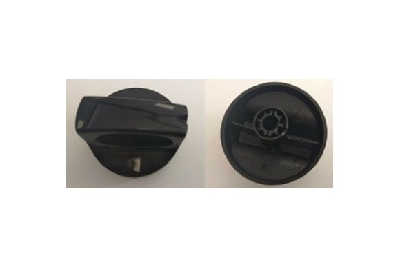Mando cocina Teka gas encimera negro c/e (corto)