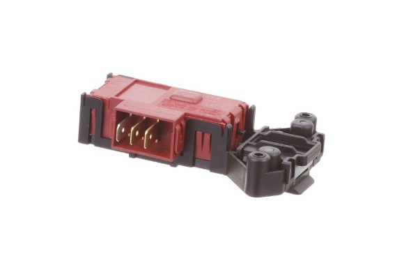 Interruptor retardo lavadora Balay 5ª rojo-negro
