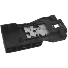Interruptor retardo lavador Zanussi negro 3 cables