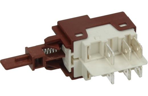 Interruptor Zanussi 6 hilos cabeza plana