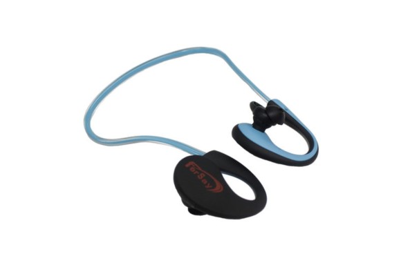 Auricular waterproof azul IPX6 bluetooth