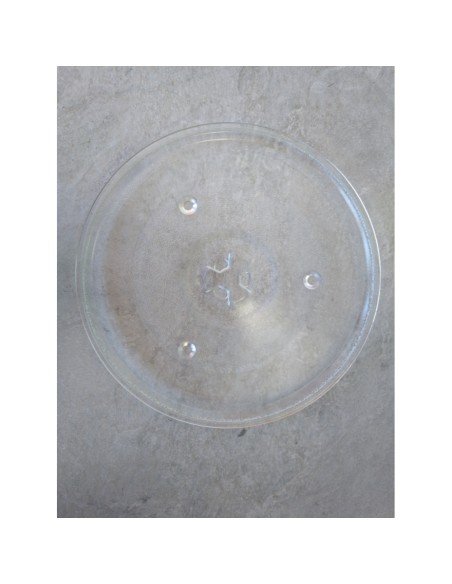 Plato microondas 314 mm. anclaje trebol macho