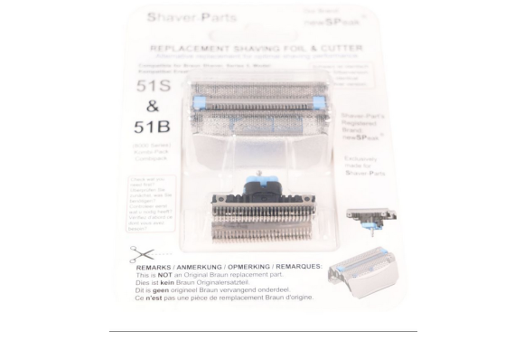 Cabezal con cuchillas Braun 51S - compatible
