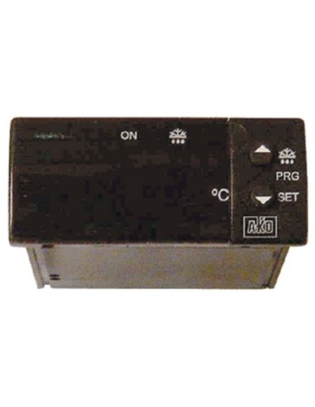 Termometro/Termostato 1 rele c/sonda NTC -50/99ºC