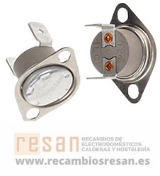 Termostato fijo 1/2" 160º con fijacion