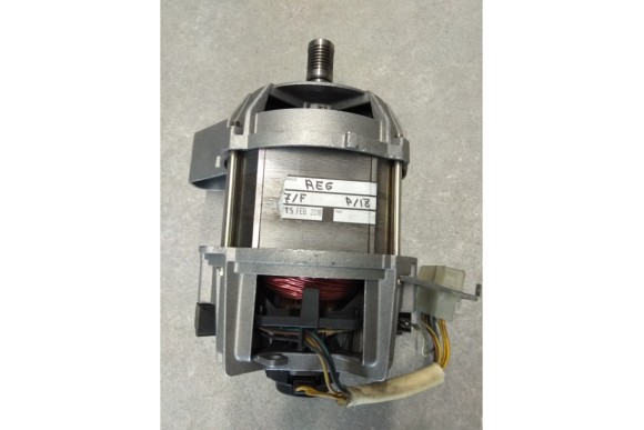 Motor lavadora AEG 7 cables polea J con brazo