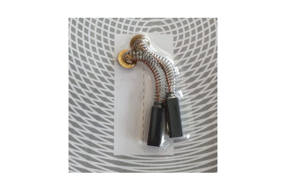Juego 2 escobillas 6x6x19.2, muelle 55 con cable