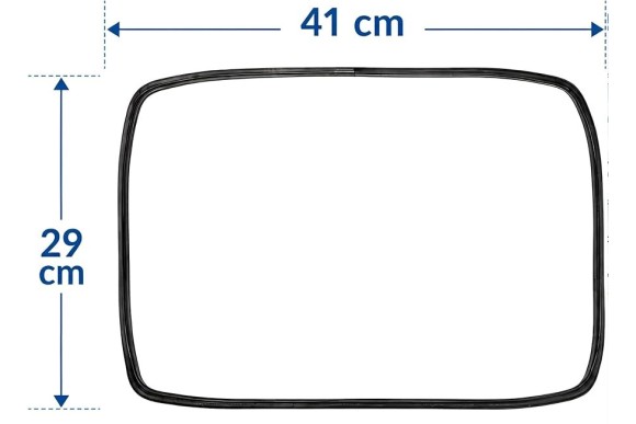 Junta puerta horno Teka 4 ganchos HC HI HK 41x29cm
