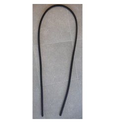 Burlete industrial empotrar lateral,metro NEGRO