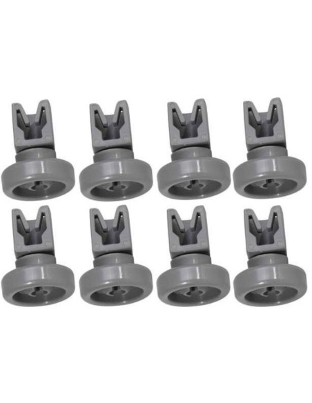 Rueda cesto superior Lvv Zanussi 25 mm. (8Ud.)