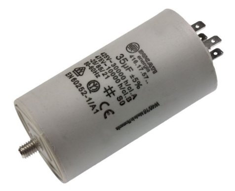 Condensador de trabajo 35 uF. 450 V