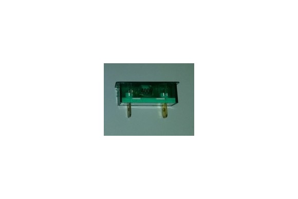 Piloto verde freidora 33x11 mm  380V