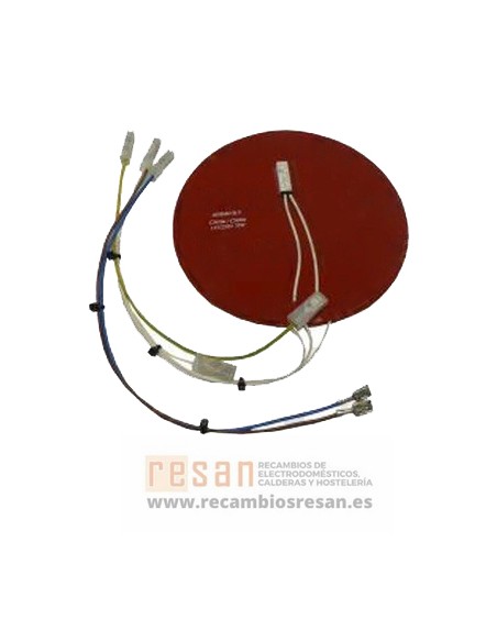 Resistencia silicona redonda 70W