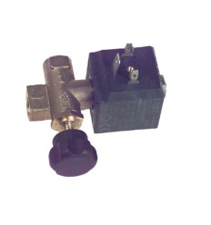 Electrovalvula vapor 1/4 H-H 90º con regulacion