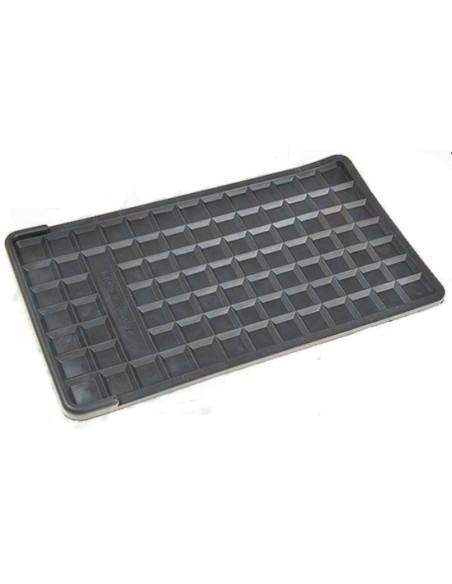 Apoyo plancha EPDM negro 235x135 mm.