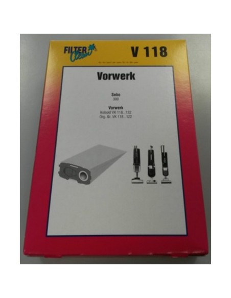 Bolsa aspirador Vorerk VK118..122