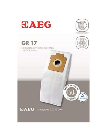 Bolsa aspirador AEG GR17 original