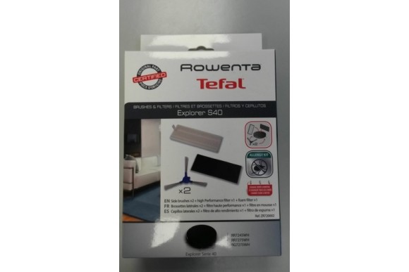 Kit de filtros y cepillos Rowenta Explorer S40