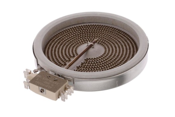 Placa vitroceramica 1200w 165 mm. 1 circuito