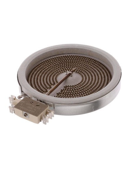 Placa vitroceramica 1200w 165 mm. 1 circuito