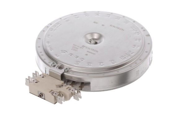 Placa vitroceramica 1200w 165 mm. 1 circuito
