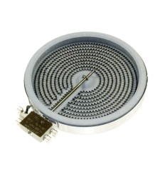 Placa vitroceramica 1800W 230V 200 mm. 1 circuito