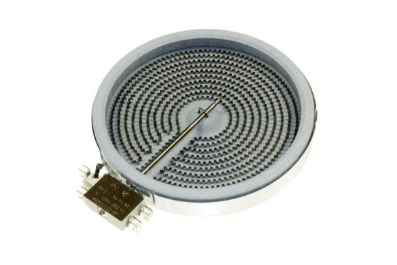 Placa vitroceramica 1800W 230V 200 mm. 1 circuito