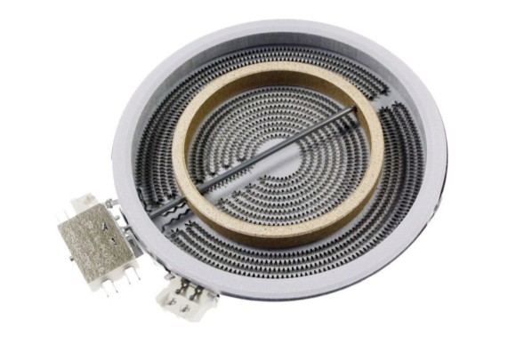 Placa vitroceramica 1800/750W 120/200 mm. Doble