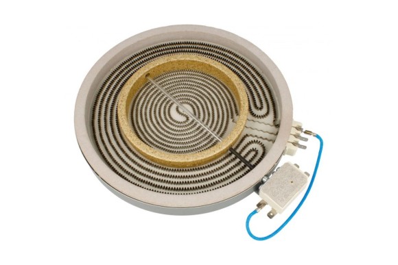 Placa vitroceramica 2200/750W 120/230 mm. Doble