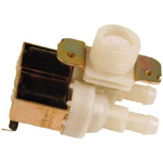 Electrovalvula 2 vias 90º 220V.