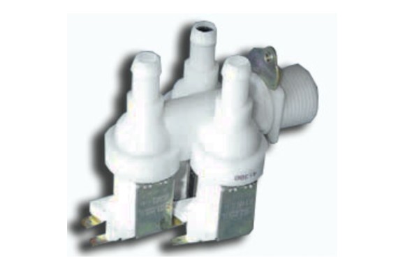 Electrovalvula 3 vias 90º 220V
