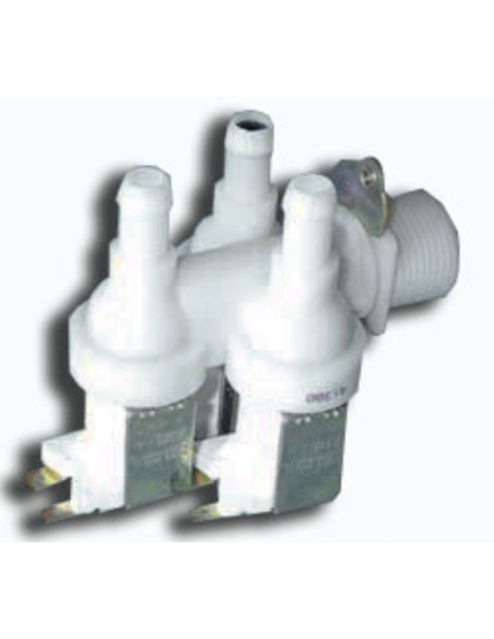 Electrovalvula 3 vias 90º 220V