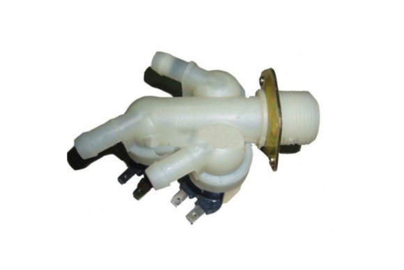 Electrovalvula 3 vias 180º 220v 15 mm.