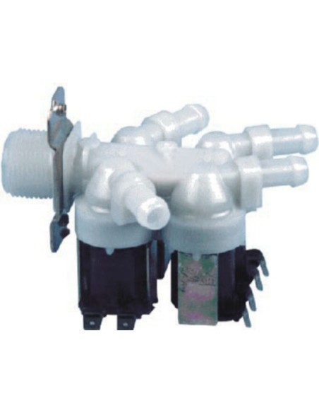 Electrovalvula 4 vias 180º 220V.