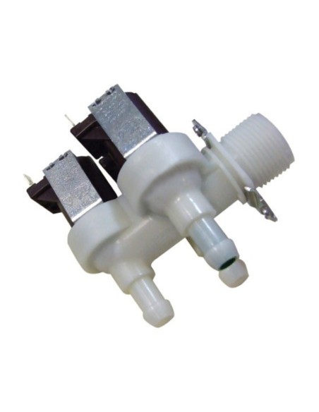 Electrovalvula 3 vias 90º 220V Miele 13.5 mm.