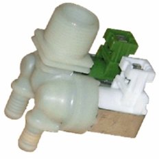 Electrovalvula 2 vias 180º Zanussi (conector)