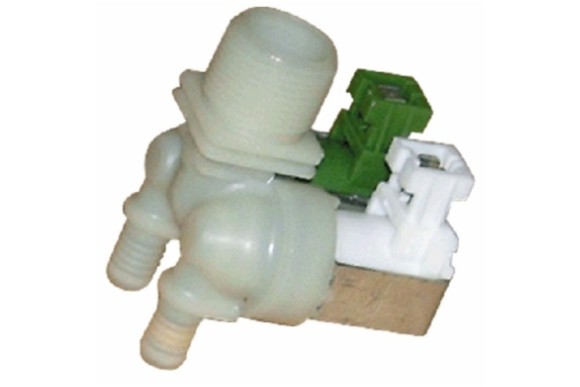 Electrovalvula 2 vias 180º Zanussi (conector)