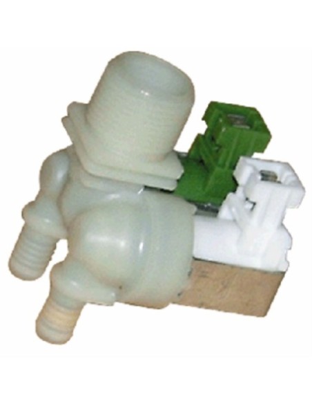 Electrovalvula 2 vias 180º Zanussi (conector)
