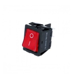 Pulsador 30x22mm rojo 4F