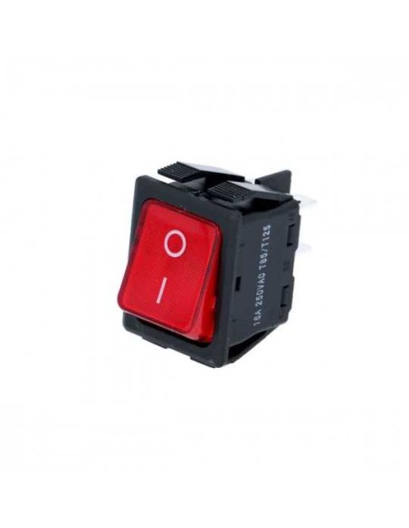 Pulsador 30x22mm rojo 4F