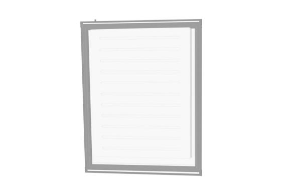 Puerta cristal congelador 3KFE565BI