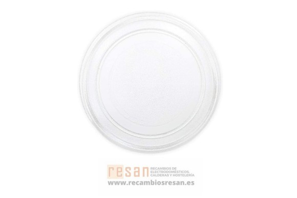 Plato microondas 245 mm. liso canal 195mm Teka