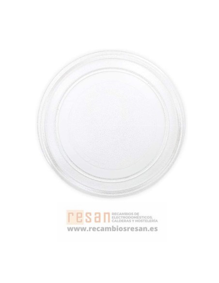 Plato microondas 245 mm. liso canal 195mm Teka