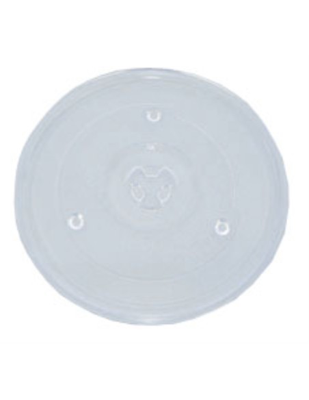 Plato microondas 255 mm. anclaje trebol hembra