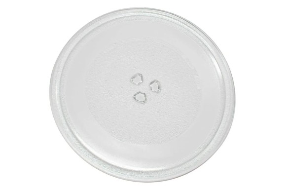 Plato microondas 255 mm. anclaje trebol macho